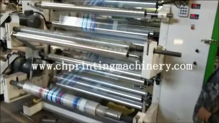 Changhong бренд OPP PE LDPE HDPE полиэтиленовый пакет пленка флексографская печатная машина 6 цветов