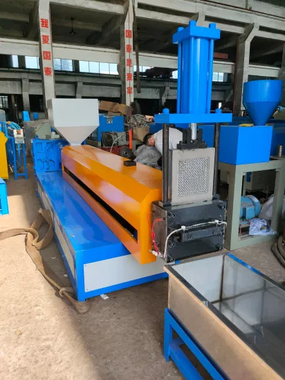 Машина для гранулятора и экструдера для переработки пластиковых отходов пленки HDPE LDPE